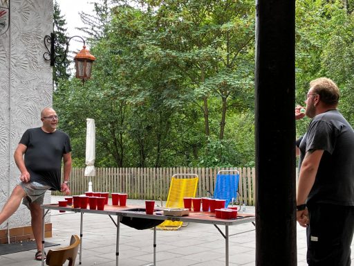 neue Disziplin: Bierpongdance