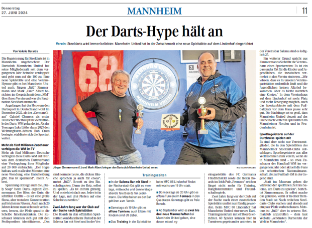 Der Darts-Hype hält an